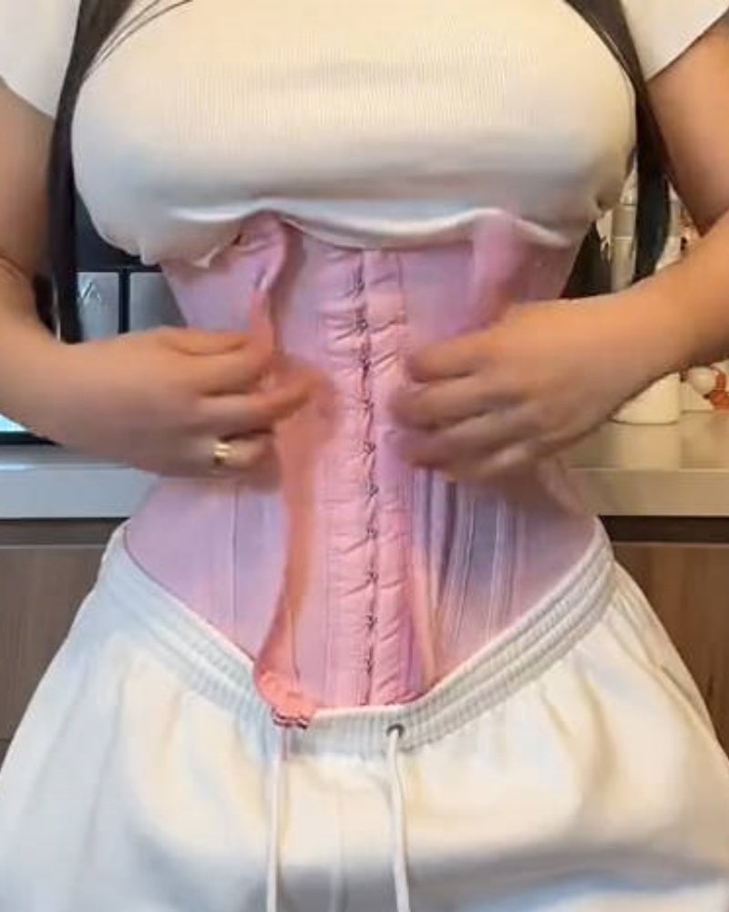 Faja moldeadora de cintura con cierre invisible