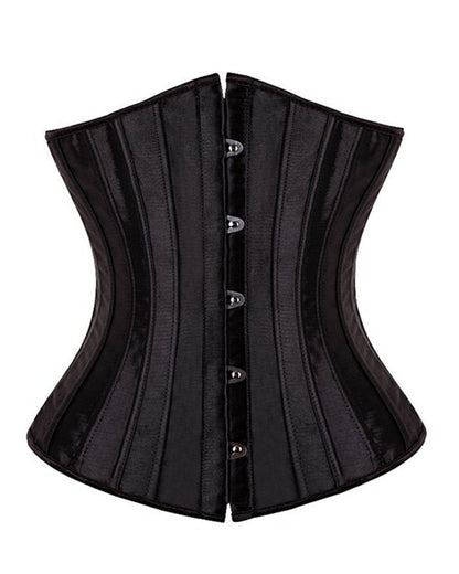 24 faja corset acero satinado