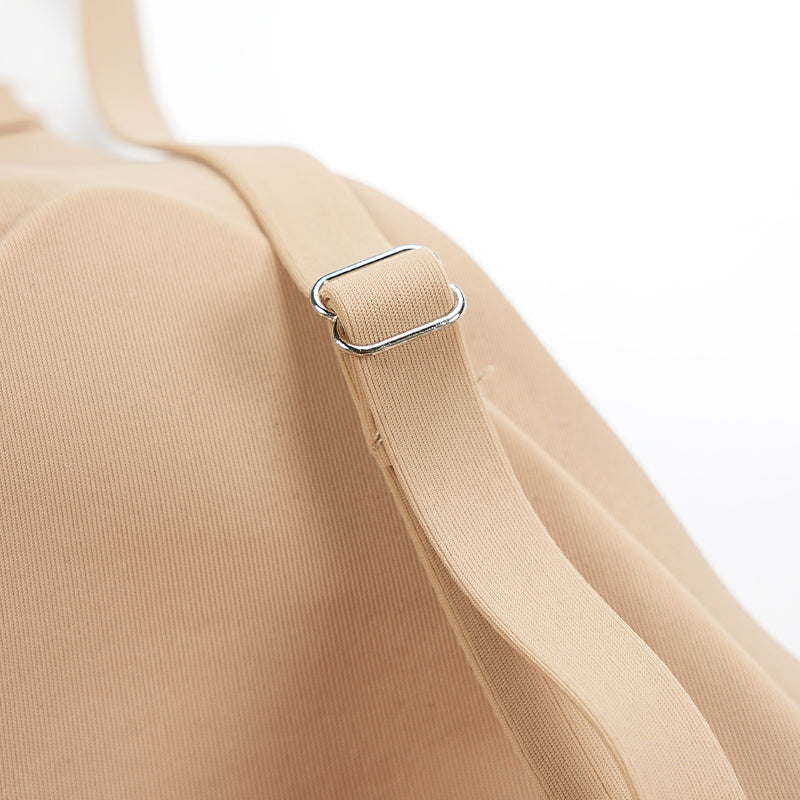 Sujetador sin aros con cierre frontal sólido