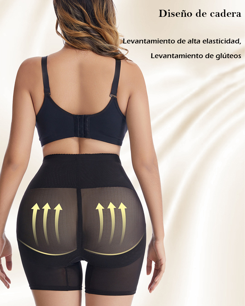 Pantalones cortos moldeadores de abdomen y cintura alta