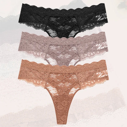 Floral Lift Thong – Pack x3