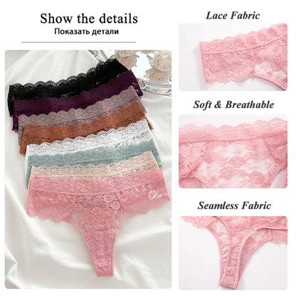 Floral Lift Thong – Pack x3