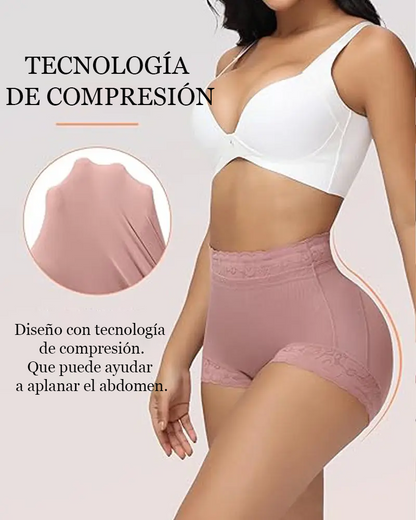 Calzoncillos de encaje para mujer, ropa diaria clásica, moldeador de glúteos, bragas suavizantes