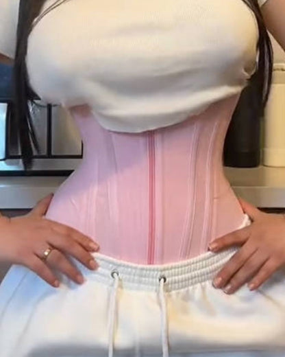 Faja moldeadora de cintura con cierre invisible