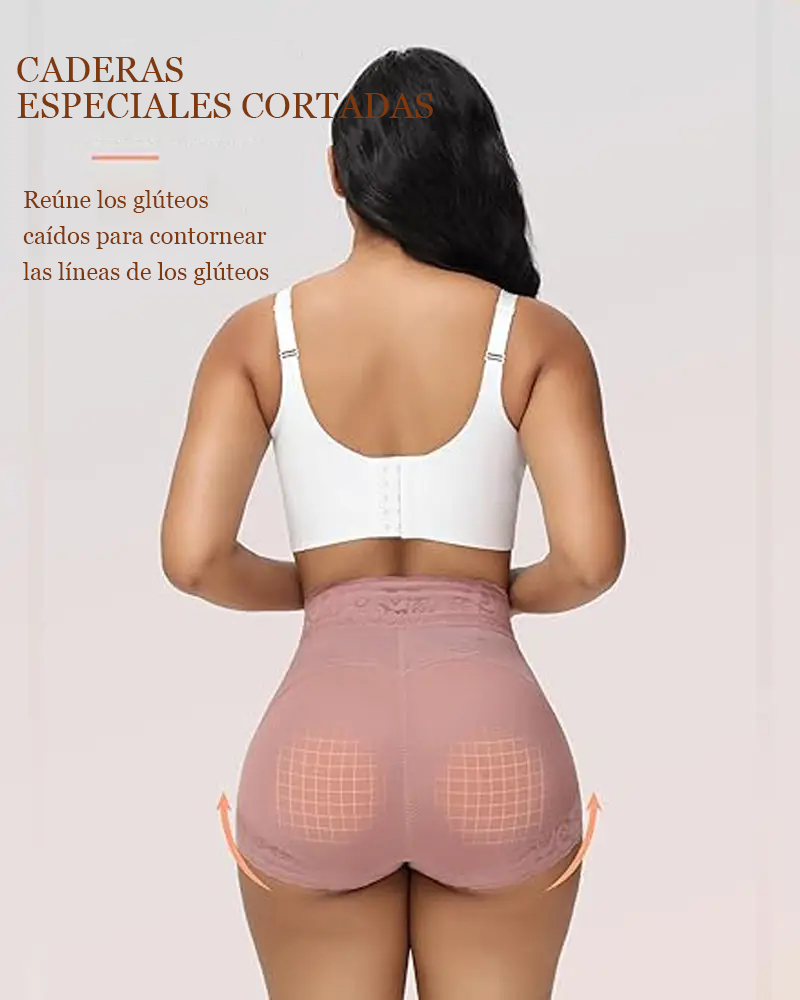 Calzoncillos de encaje para mujer, ropa diaria clásica, moldeador de glúteos, bragas suavizantes