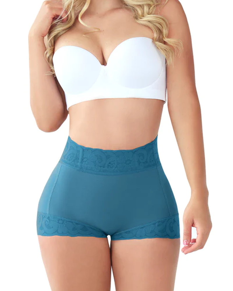 Calzoncillos de encaje para mujer, ropa diaria clásica, moldeador de glúteos, bragas suavizantes