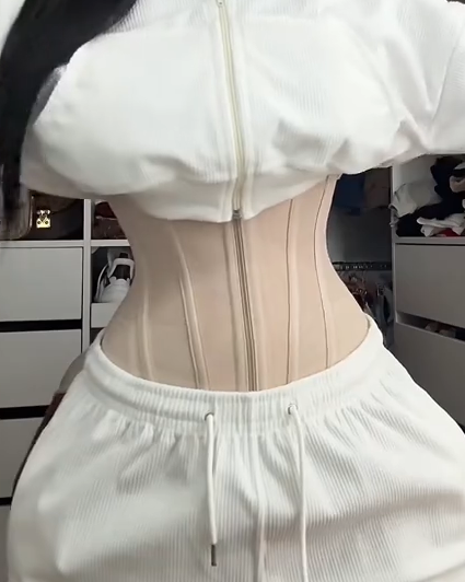 Faja moldeadora de cintura con cierre invisible